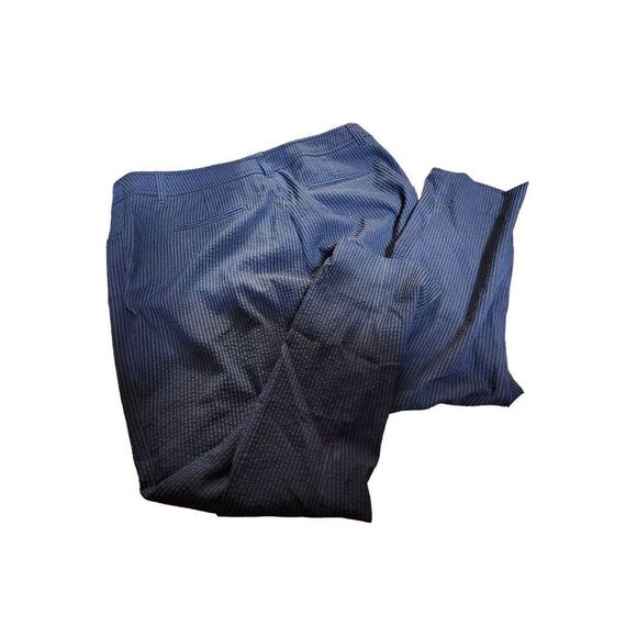 Ann klein size 10 professional pants blue - Picture 4 of 9